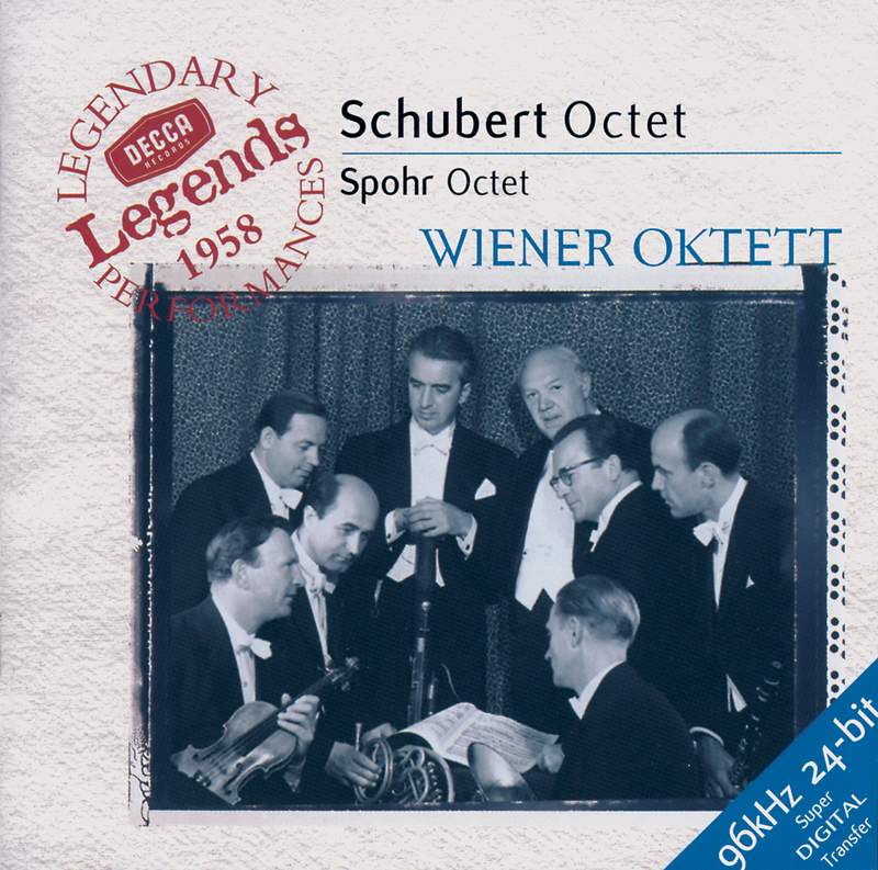 Schubert: Octet D803, Mozart: Divertimento in D K205 - Decca
