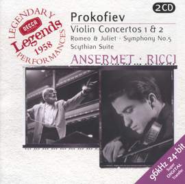 Prokofiev: Violin Concerto No. 1 in D major, Op. 19, etc.