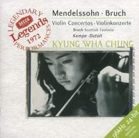 Mendelssohn & Bruch: Violin Concertos (recorded 1981 & 1972)
