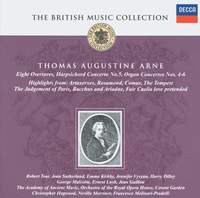 Thomas Arne: Overtures & Keyboard Concertos