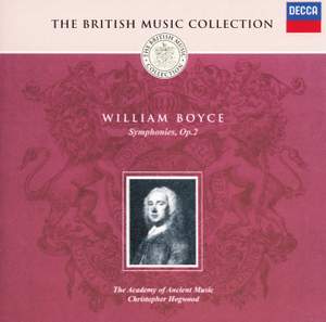 British Music Collection - William Boyce Product Image