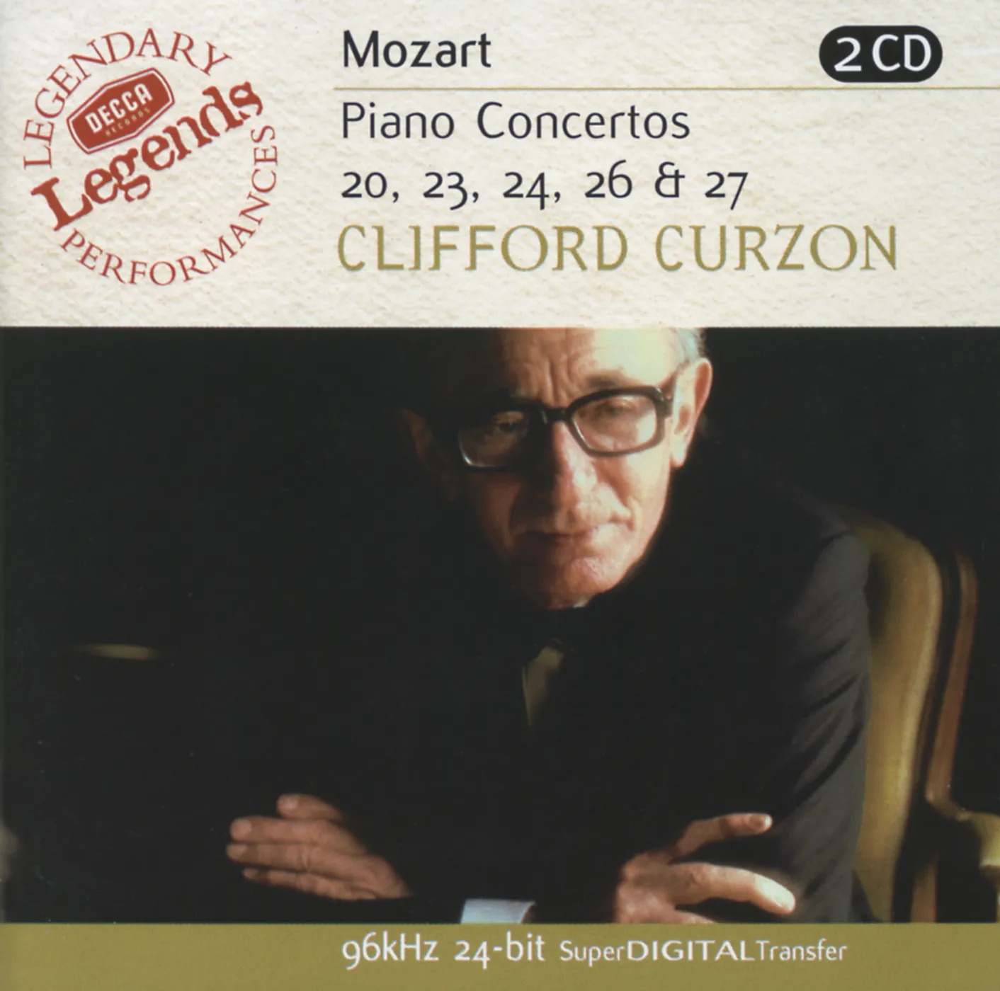 Mozart: Piano Concertos Nos. 20, 23, 24, 26 & 27 - Decca