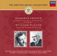 Benjamin Britten: Serenade for Tenor, Horn & Strings/Walton: Façade