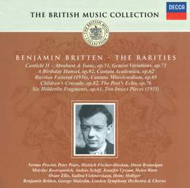 British Music Collection - Benjamin Britten - The Rarities