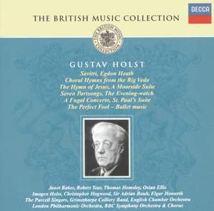 British Music Collection - Gustav Holst Product Image