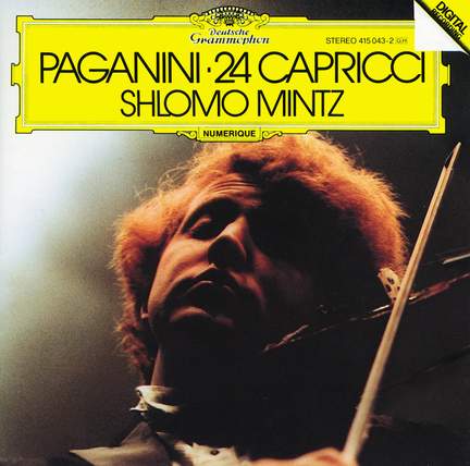 Paganini: Caprices for solo violin, Op. 1 Nos. 1-24