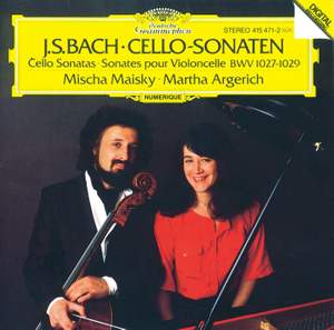 Bach, J S: Viola da Gamba Sonatas Nos. 1-3, BWV1027-1029