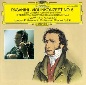Paganini: Violin Concerto No. 5 Product Image