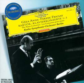 Bartók: Piano Concertos Nos. 1, 2 & 3