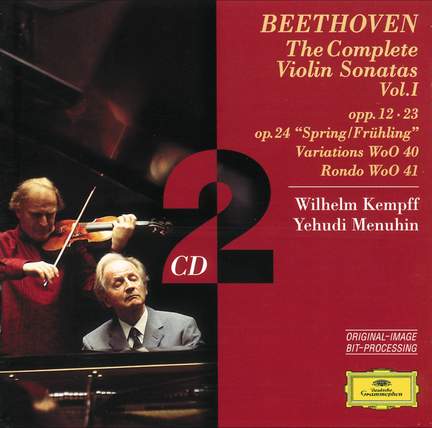 Beethoven - The Complete Violin Sonatas Volume 1