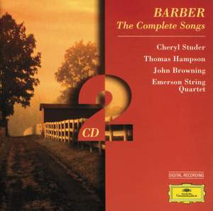 Barber: The Complete Songs Product Image