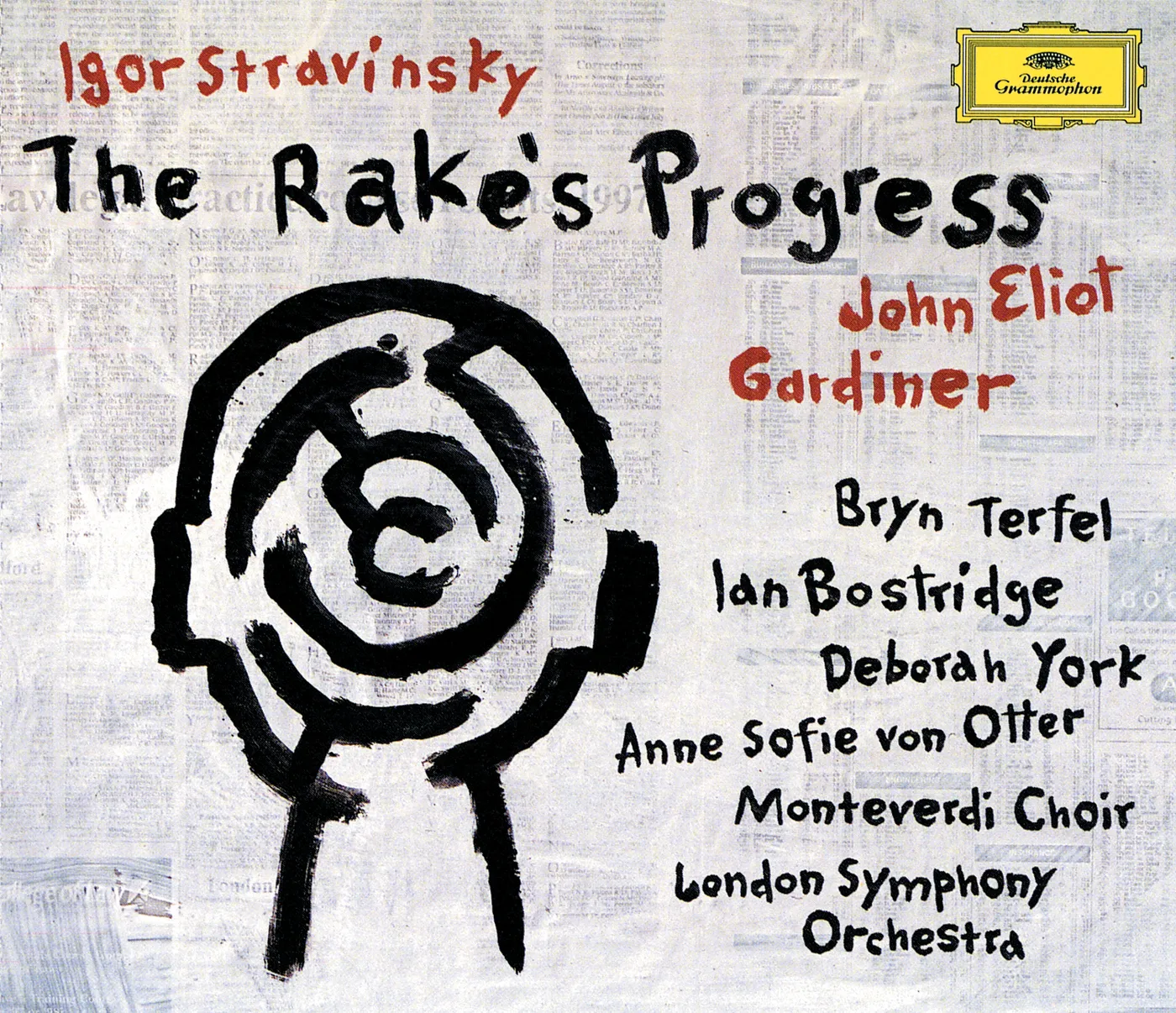 The Rake's Progress Full Score Sheet Music by Igor
