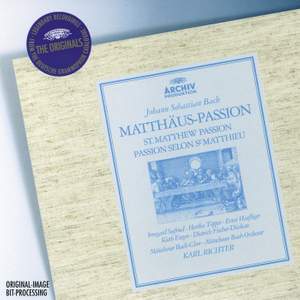 Bach, J S: St Matthew Passion, BWV244