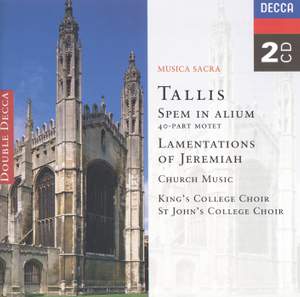 Tallis: Spem in alium, etc.