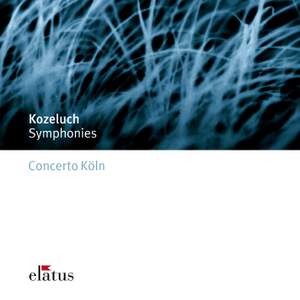Kozeluch: Symphony in C major, etc.