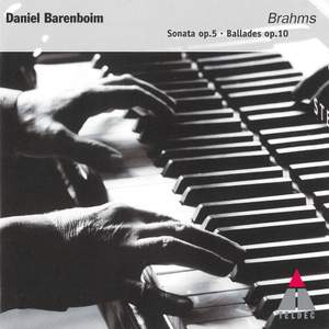 Brahms: Ballades & Piano Sonata No. 3