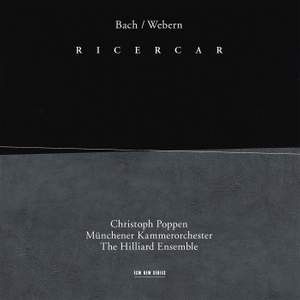 Bach/Webern Ricercar Product Image