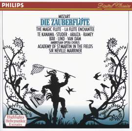 Mozart: Die Zauberflöte, K620 (highlights)