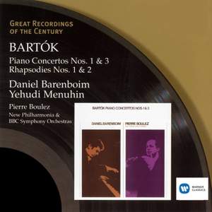 Bartók: Piano Concerto No. 1, BB 91, Sz. 83, etc.