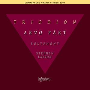 Pärt - Triodion