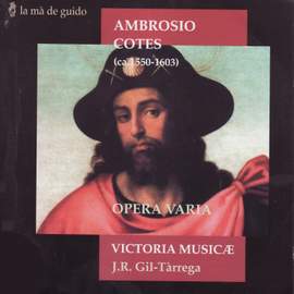 Cotes: Missa in Adventu et Quadragesima, etc.