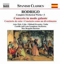 Rodrigo: Complete Orchestral Works, Vol. 3