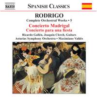 Rodrigo: Complete Orchestral Works, Vol. 5