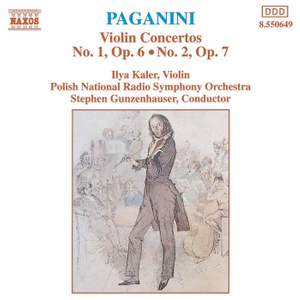 Paganini - Violin Concertos Nos. 1 & 2 Product Image