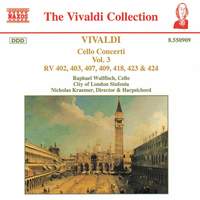 Vivaldi - Cello Concertos, Vol. 3
