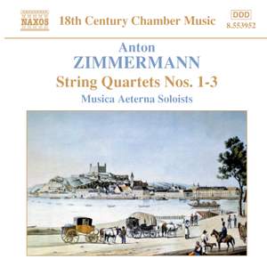 Zimmermann, A: String Quartets Op. 3 Nos. 1-3