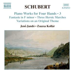 Schubert - Piano Works for Four Hands Volume 3
