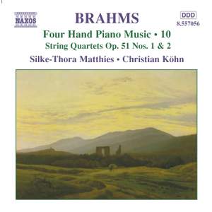 Brahms: Four Hand Piano Music, Volume 10