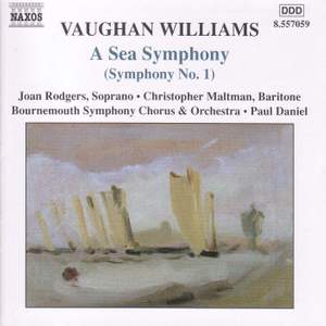 Vaughan Williams: Symphony No. 1 'A Sea Symphony' Product Image