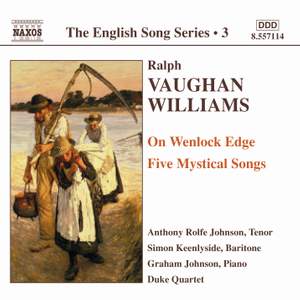 The English Song Series Volume 3 - Vaughan Williams 1 Product Image