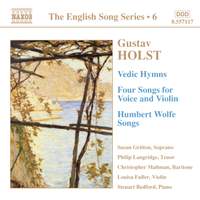The English Song Series Volume 6 - Gustav Holst