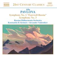 Alla Pavlova: Symphonies Nos. 1 & 3