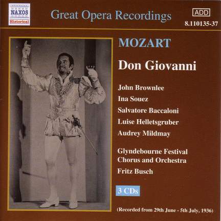 Mozart: Don Giovanni, K527
