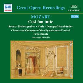 Mozart: Così fan tutte, K588