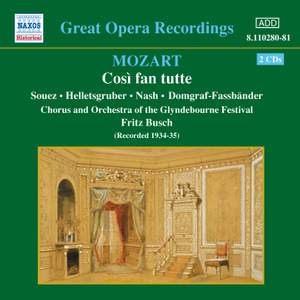 Mozart: Così fan tutte, K588