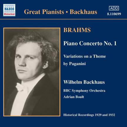 Great Pianists - Wilhelm Backhaus