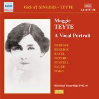 Great Singers - Maggie Teyte - Naxos: 8110757-58 - 2 CDs or ...