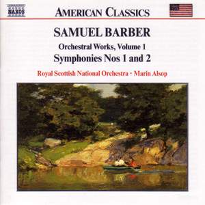 Barber: Orchestral Works Volume 1