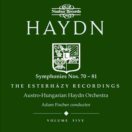 Haydn Symphonies Volume 5, Nos. 70-81