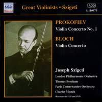 Great Violinists - Joseph Szigeti