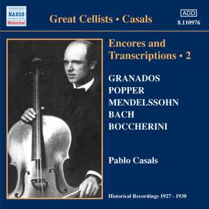 Great Cellists - Pablo Casals