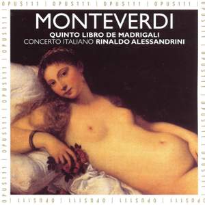 Monteverdi: Il  quinto libro de madrigali, 1605