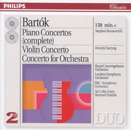 Bartók: Piano Concerto No. 1, BB 91, Sz. 83, etc.