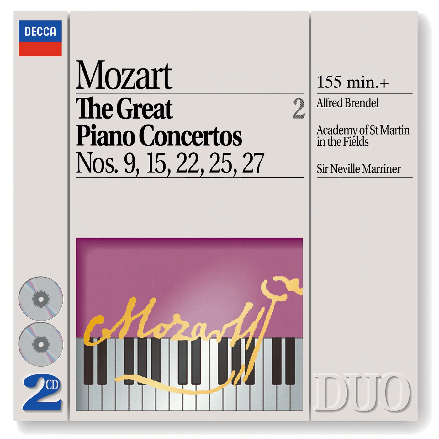 Mozart - The Great Piano Concertos, Volume 2 - Decca: 4425712 - 2