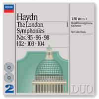 Haydn - The London Symphonies Volume 1
