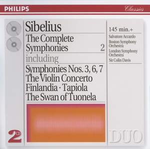 Sibelius - The Complete Symphonies, Volume 2